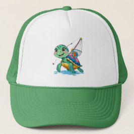 Boné  Cartoon Turtle Kids Hat
