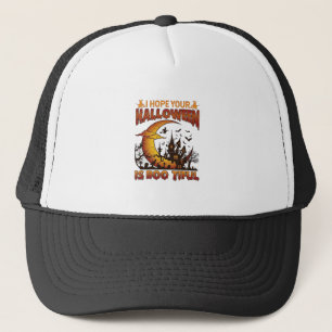 Boné Casa Assombrada Boo Tiful de Halloween Lua Crescen
