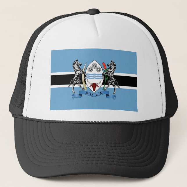 Boné Casaco de Armas/ Bandeira do Botsuana (Frente)