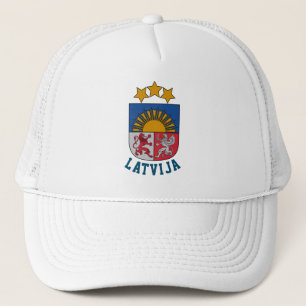 Boné Casaco de armas da Letónia