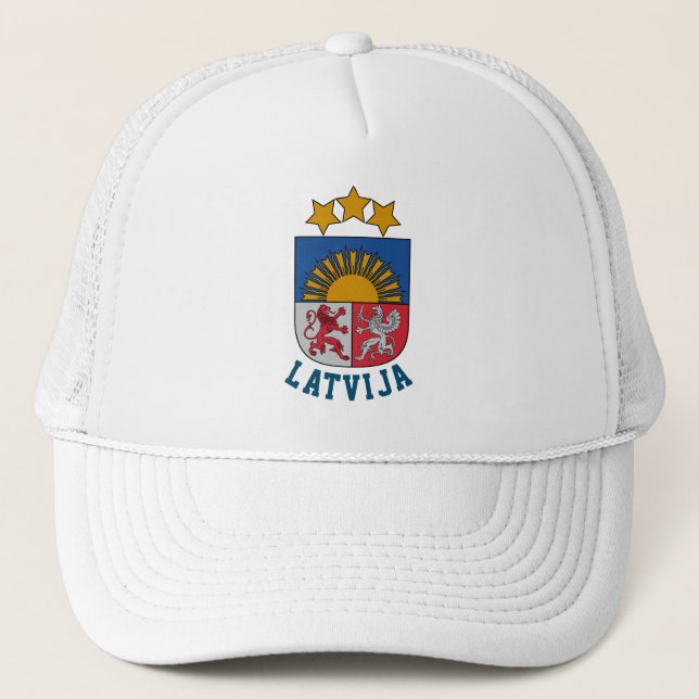 Boné Casaco de armas da Letónia (Frente)