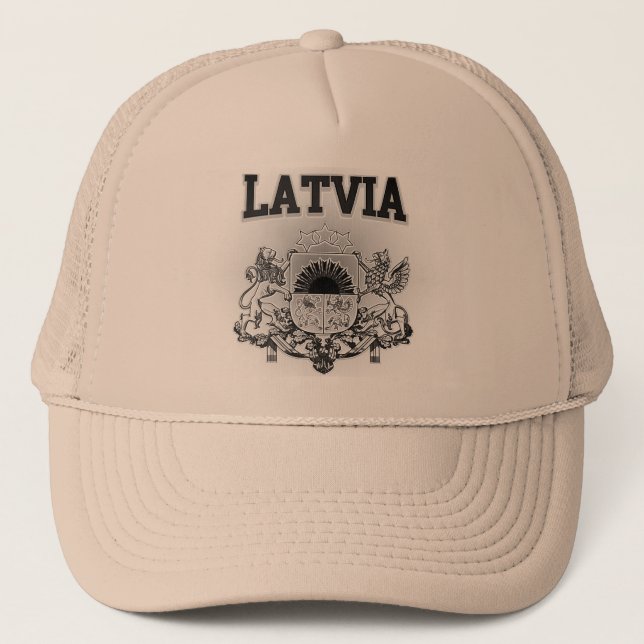 Boné Casaco de armas da Letónia (Frente)