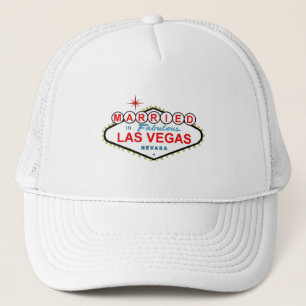 Boné CASADO no chapéu de Las Vegas