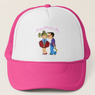 Boné Casal Romântico bonito - Amor - Beijo Dia de os n