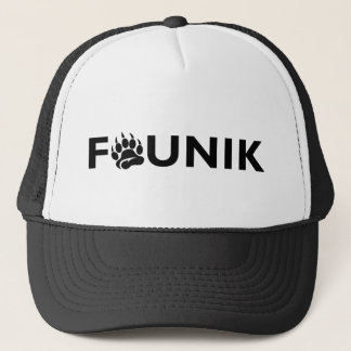 Boné Casquette Faunik Noir e Blanche