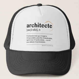 Boné Casquette trucker Architecte
