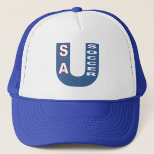 Boné Casquette Trucker blanc/real EUA SOCCER