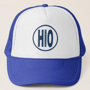 Boné Casquette trucker blanc royal OHIO SOCCER