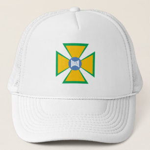 Boné Casquette Trucker blanche DESIGN BRAZIL
