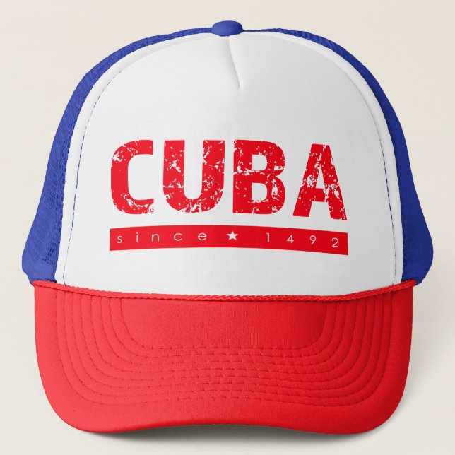 Boné Casquette Trucker Cuba (Frente)