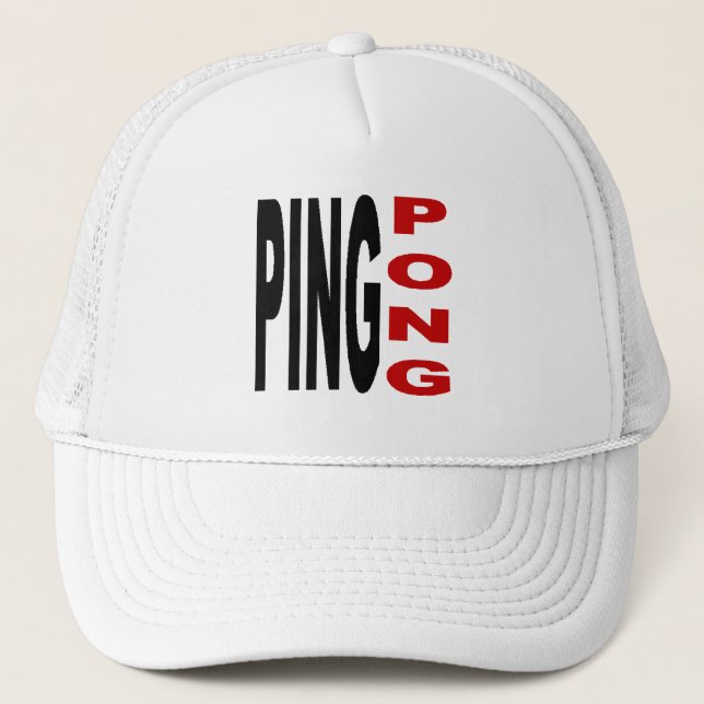 Boné Casquette Trucker  PING PONG (Frente)