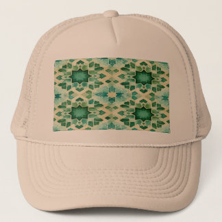 Boné Casquette Zellige Vert Turquoise