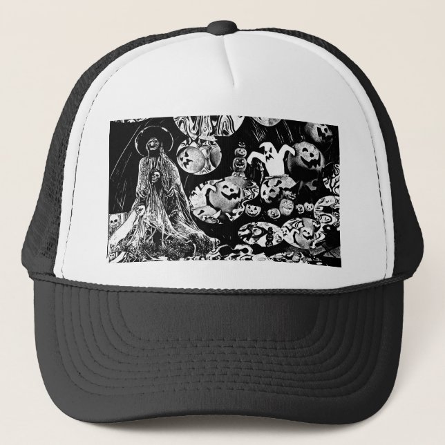 Boné Casquettes Trucker  My Super Halloween  (Frente)