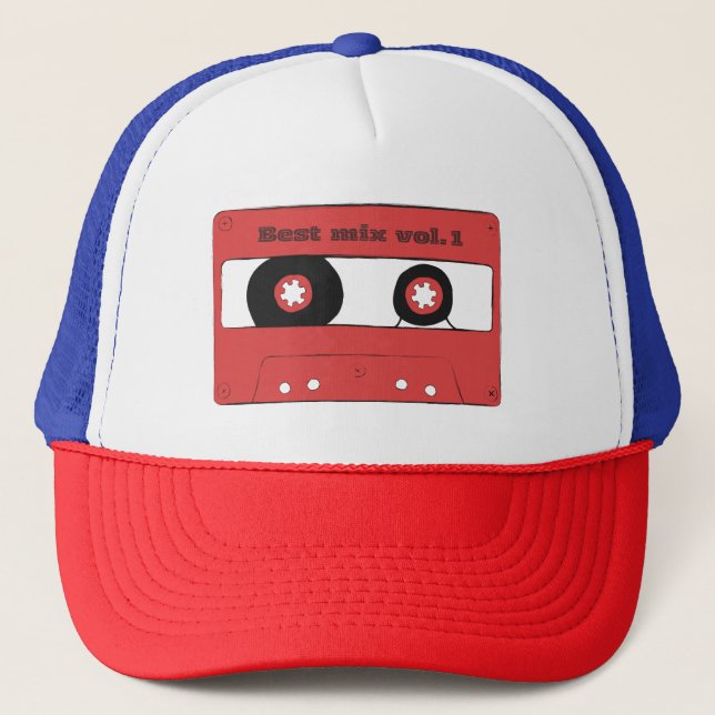Boné Cassette Tape T-Shirt (Frente)