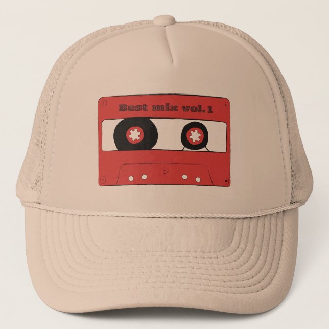 Boné Cassette Tape T-Shirt (Frente)