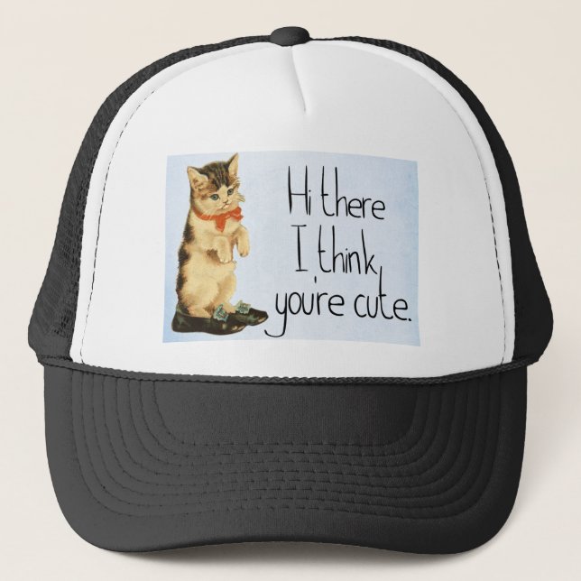 Boné Cat Say (Frente)