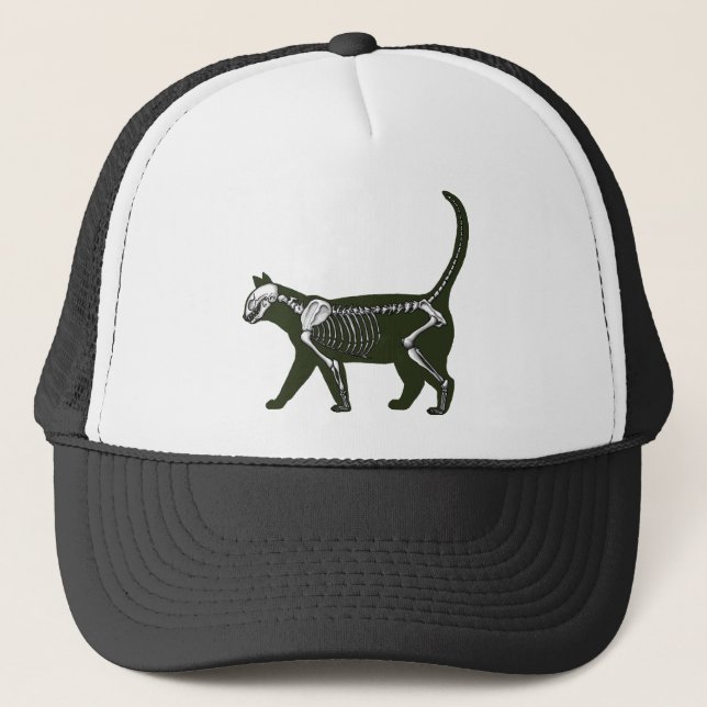 Boné Cat Skeleton (Frente)