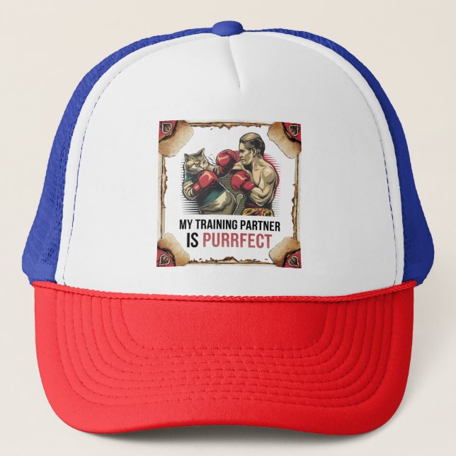 Boné Cat Training Partner Classic Hat - Muay Thai (Frente)