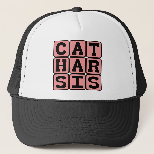 Boné Catarse, Purgação de Emoções Reprimidas (Frente)