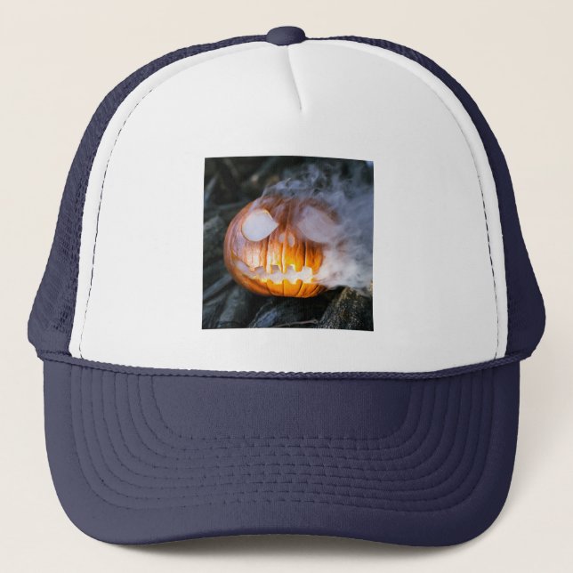 Boné Cavaleiro sem Cabeça Jack-o-Lanterna Cabeça uma Ch (Frente)
