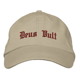 Boné Cavaleiros Templários Cruzados Deus Vult VERDE C