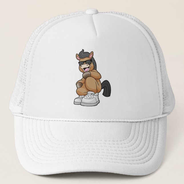 Boné Cavalo com grandes Calçados (Frente)