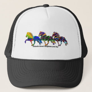 Boné Cavalos Islandeses Selvagens