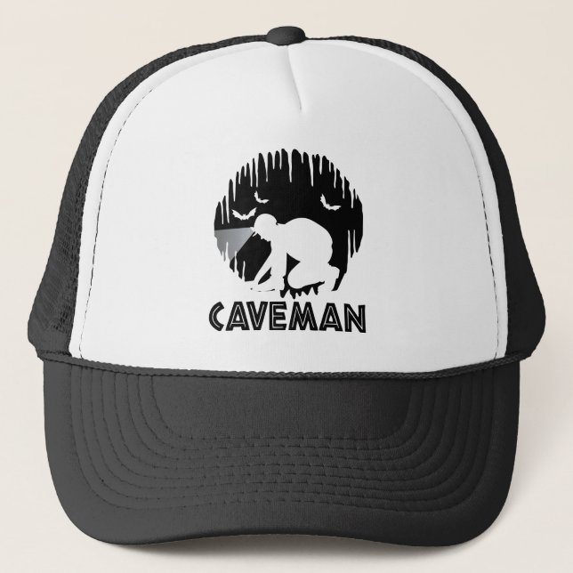 Boné Caveman - Espelhamento Engraçado (Frente)