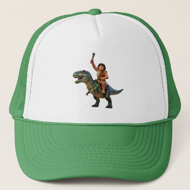 Boné Caveman riding a dinosaur (Frente)