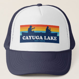Boné Cayuga Lake New York Canoe