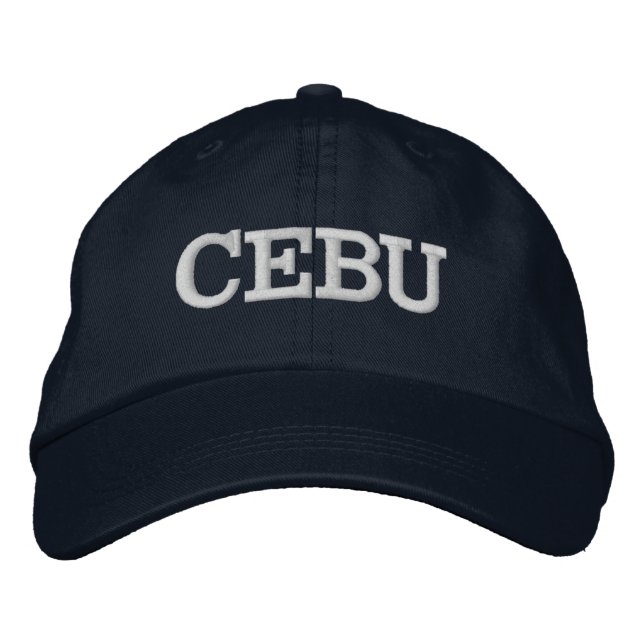 Boné Cebu Philiippines Baseball Hat (Frente)