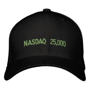 Boné Celebração da Bolsa de Valores NASDAQ 25000