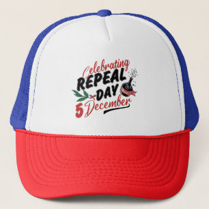Boné Celebração do Dia de Revogação 5 de dezembro