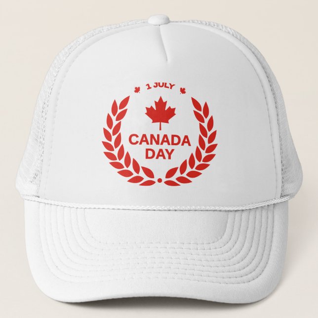 Boné Celebração do Dia do Canadá-24658 (Frente)