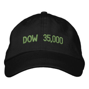Boné Celebração do mercado de ações da Dow 35000