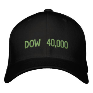 Boné Celebração do mercado de ações da Dow 40000