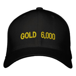 Boné Celebração do Mercado de Ouro $6.000
