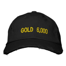 Boné Celebração do Mercado de Ouro $6.000