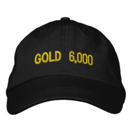 Boné Celebração do Mercado de Ouro de $6.000