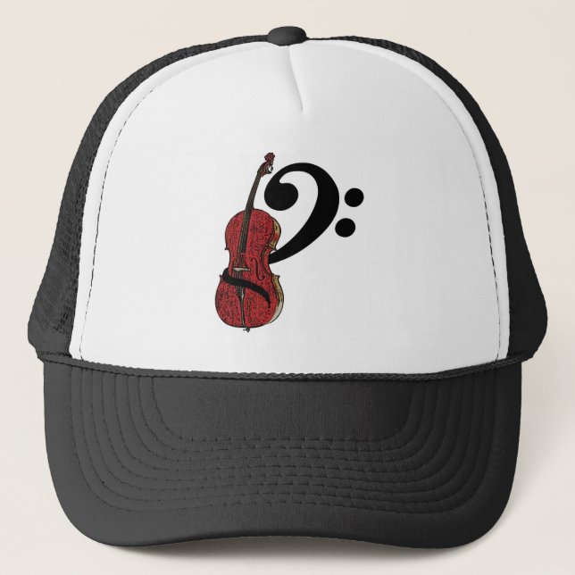 Boné Cello Clef Hat (Frente)