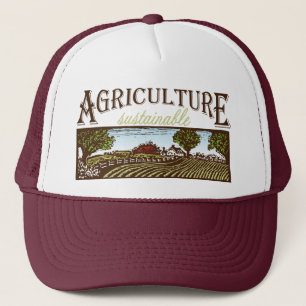 Boné Cena da fazenda da agricultura sustentável