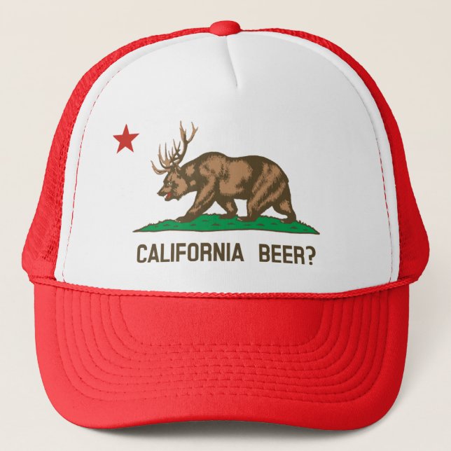 Boné Cerveja de Califórnia? Chapéu (Frente)