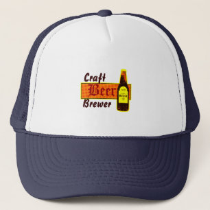 Boné Cervejeiro, laranja & amarelo da cerveja do