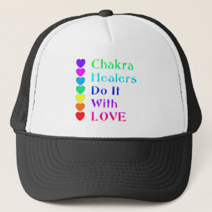 Boné Chakra Healers fazem isso com amor em cores arco-