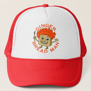 Boné Chalaça engraçada do Natal do homem do pão do
