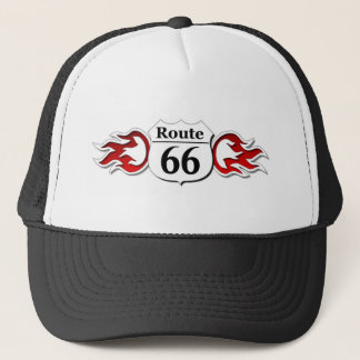 Boné Chamas da rota 66