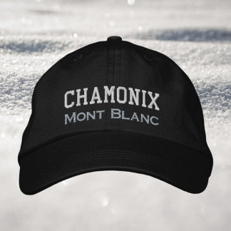 Boné Chamonix France Mont Blanc ski férias de inverno