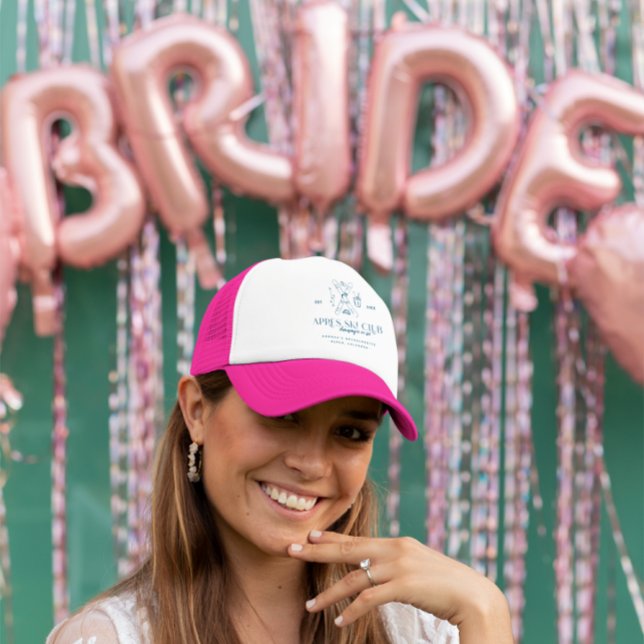 Boné Champanhe no gelo | Après Ski Winter Bachelorette (Criador carregado)