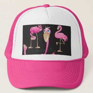 BONÉ CHAPA DE FLAMINGO DE TINTA QUENTE