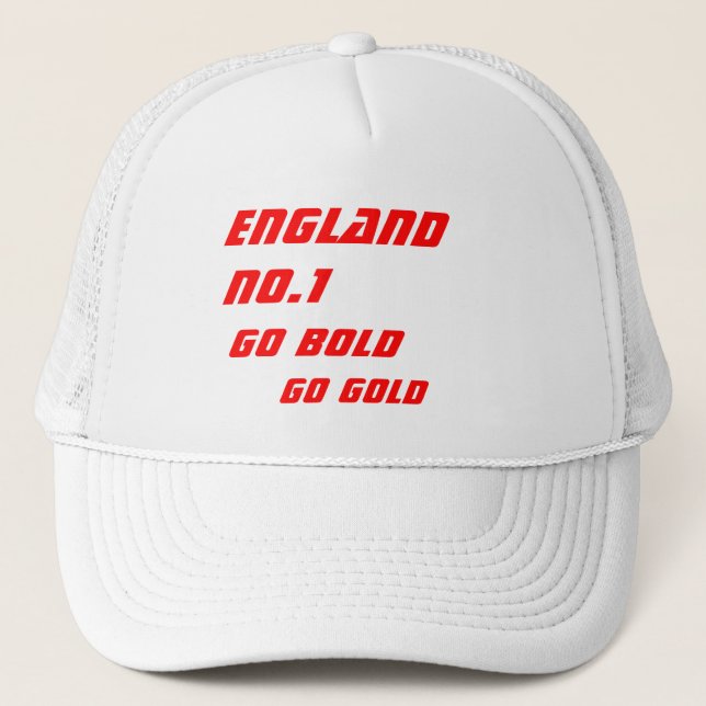 Boné ChapéJogos Olímpicos da Inglaterra (Frente)